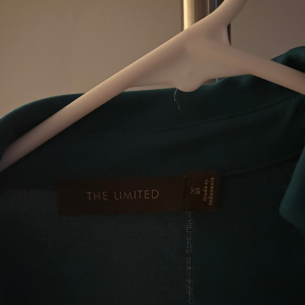 The Limited Teal Blouse